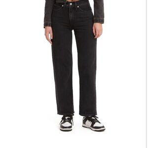 Levi's Women's Black 94 baggie Jeans